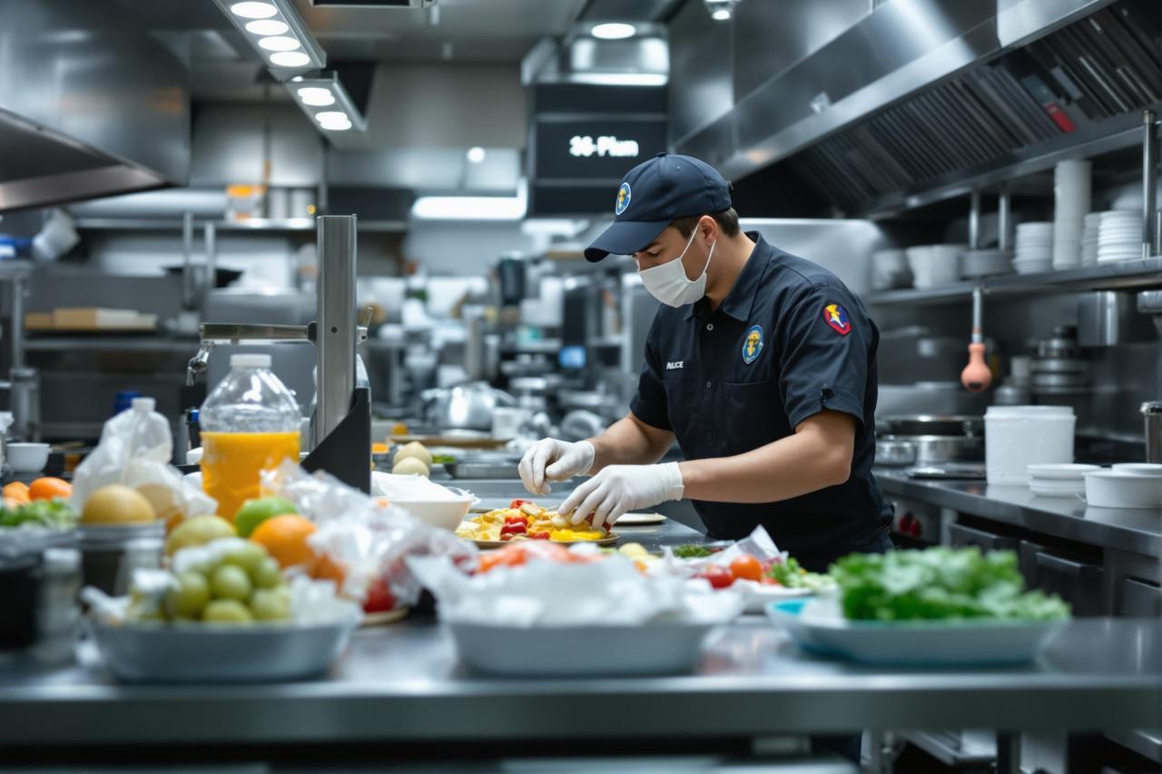 瓜网址 - 某城市发生重大食品安全事件，多家连锁餐厅被突击检查